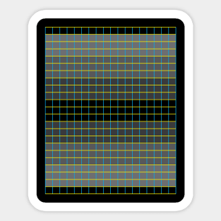 Grid Strain Sticker